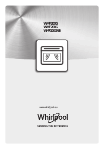 Návod Whirlpool WMF200G Mikrovlnná rúra