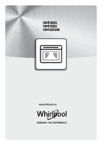 Manual Whirlpool WMF201G Cuptor cu microunde