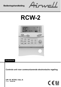 Handleiding Airwell RCW-2 Thermostaat