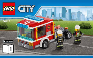 Bruksanvisning Lego set 60112 City Brandbil