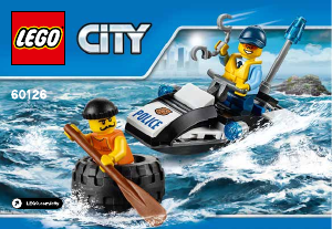 Mode d’emploi Lego set 60126 CIty L'évasion du bandit en pneu