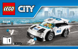 Käyttöohje Lego set 60128 City Poliisin takaa-ajo