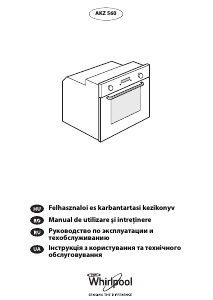 Használati útmutató Whirlpool AKZ 560/NB Kemence