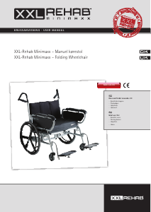 Manual XXL Rehab Minimaxx Wheelchair