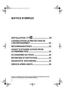 Mode d’emploi Whirlpool AKZ 659 WH Four