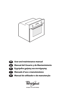 Manual Whirlpool AKZ 663/IX Oven