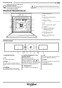 Bruksanvisning Whirlpool AKZ9 6290 WH Ovn