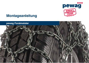 Manual Pewag Forstmeister Snow Chains