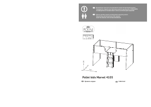 Mode d’emploi Polini 4105 Marvel Structure lit mezzanine