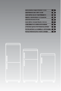 Manual Candy CCBS 5154W Fridge-Freezer