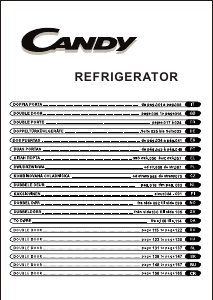 Bruksanvisning Candy CCDS 6172W Kyl-frys