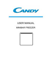 Manual Candy CFU 050 E Freezer