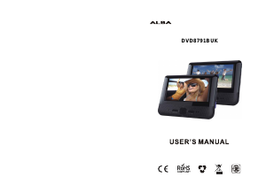 Manual Alba DVD8791BUK DVD Player