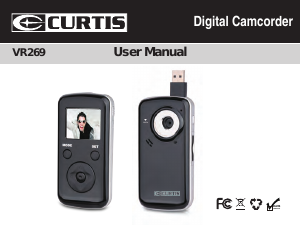 Manual Curtis VR269 Camcorder