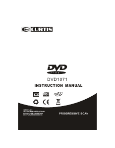 Manual Curtis DVD1071 DVD Player