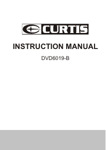 Handleiding Curtis DVD6019 DVD speler