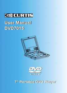 Manual Curtis DVD7015 DVD Player