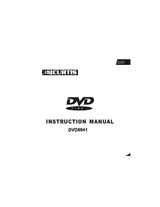 Manual Curtis DVD5041 DVD Player