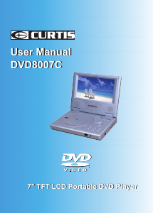 Manual Curtis DVD8007C DVD Player