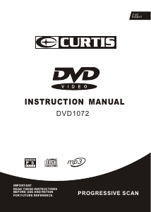 Manual Curtis DVD1072 DVD Player