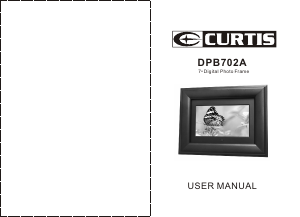 Manual Curtis DPB702A Digital Photo Frame