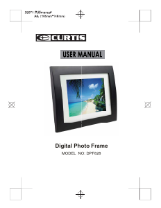 Manual Curtis DPF828 Digital Photo Frame