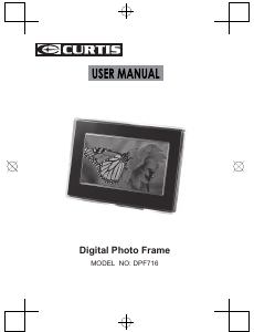 Manual Curtis DPF716 Digital Photo Frame