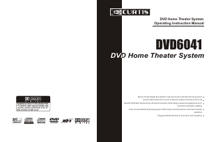 Manual Curtis DVD6041 Home Theater System
