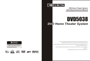 Handleiding Curtis DVD5038 Home cinema set