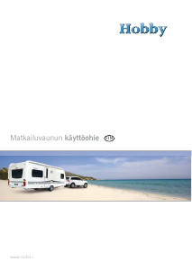 Käyttöohje Hobby De Luxe 400 SF (2011) Matkailuvaunu