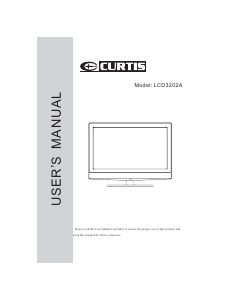 Handleiding Curtis LCD3202A LCD televisie