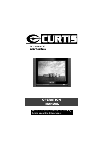 Handleiding Curtis TV2740 Televisie