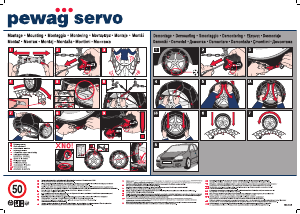 Руководство Pewag Servo Цепи противоскольжения