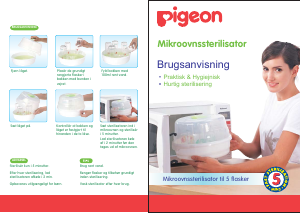 Brugsanvisning Pigeon Microwave Sterilisator