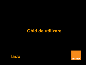 Manual Orange Tado Telefon mobil