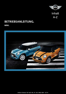 Bedienungsanleitung Mini Cooper (2015)