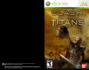 Manual Microsoft Xbox 360 Clash of the Titans