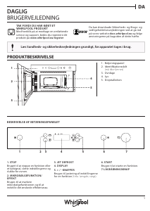 Bruksanvisning Whirlpool AMW 440/IX Mikrovågsugn