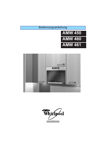 Bedienungsanleitung Whirlpool AMW 450 IX Mikrowelle
