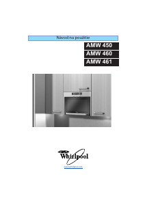 Návod Whirlpool AMW 450/1 AL Mikrovlnná rúra