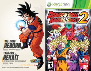 Manual Microsoft Xbox 360 Dragon Ball Z - Raging Blast 2