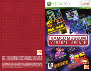 Manual Microsoft Xbox 360 Namco Museum Virtual Arcade