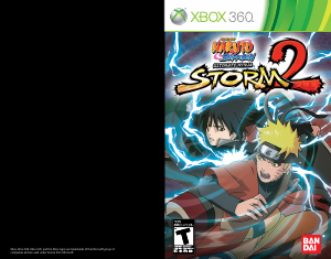 Manual Microsoft Xbox 360 Naruto - Ultimate Ninja Storm 2