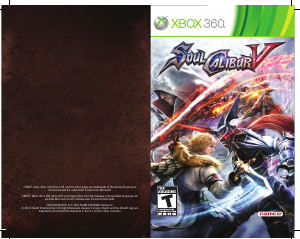 Mode d’emploi Microsoft Xbox 360 Soul Calibur V