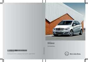 Bedienungsanleitung Mercedes-Benz B 200 CDI (2010)