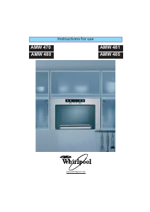 Manual Whirlpool AMW 480 AL Microwave