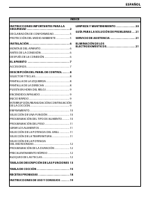 Manual de uso Whirlpool AMW 503/IX Microondas