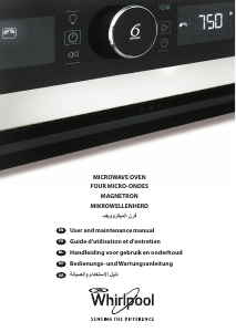 Manual Whirlpool AMW 506/SD Microwave
