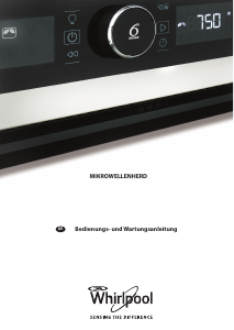 Bedienungsanleitung Whirlpool AMW 506/SD Mikrowelle