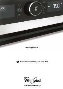 Bruksanvisning Whirlpool AMW 507/IX Mikrovågsugn